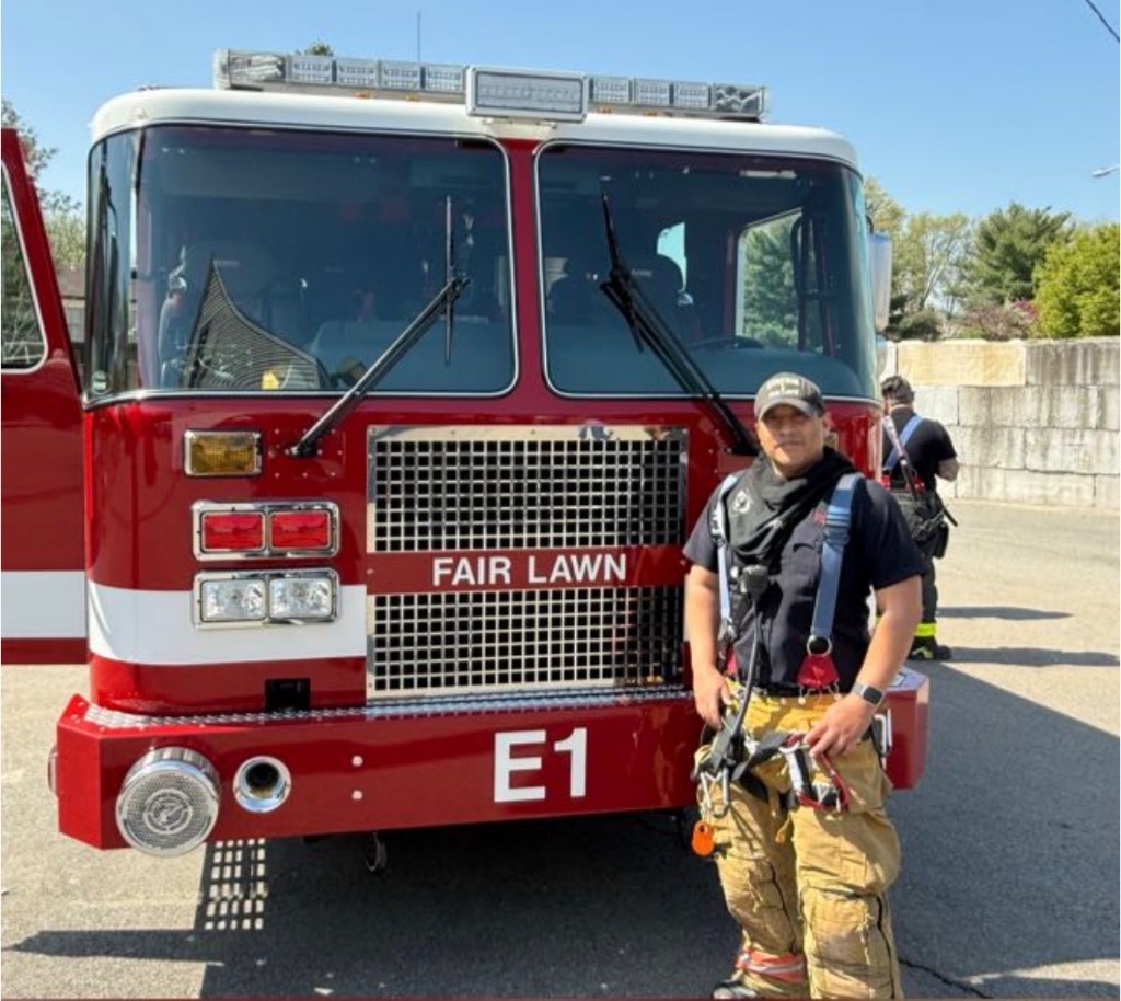 Giovanni Espinoza - Fair Lawn Firefighter at Engine 1